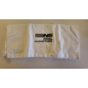 Norfolk Southern Dearborn Division Golf Bag Towel Vintage